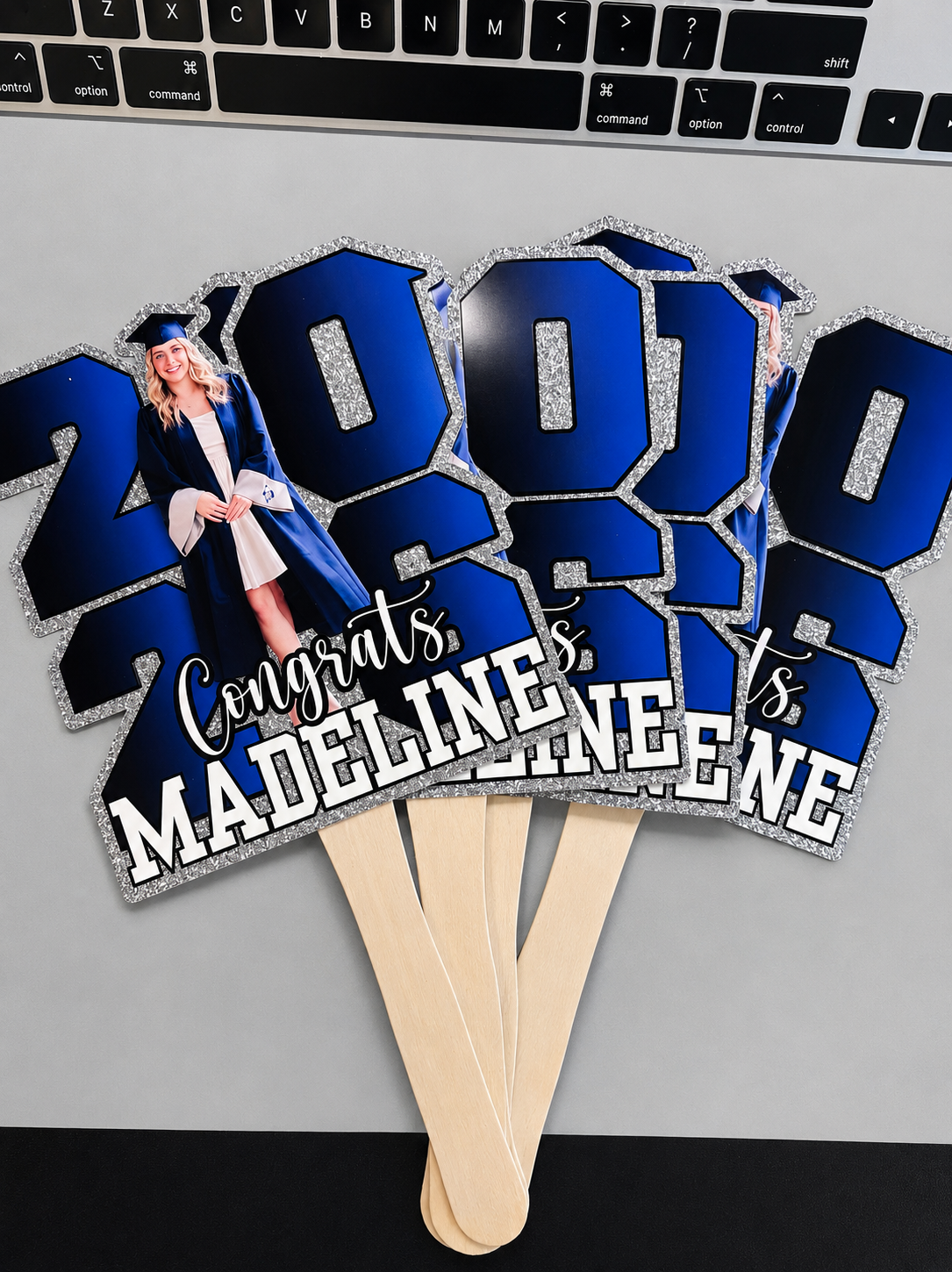 Personalized hand fans/keepsakes