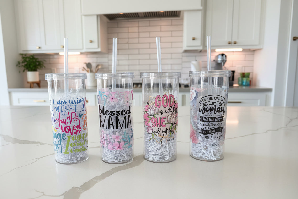 Custom Faith & Inspirational Tumblers