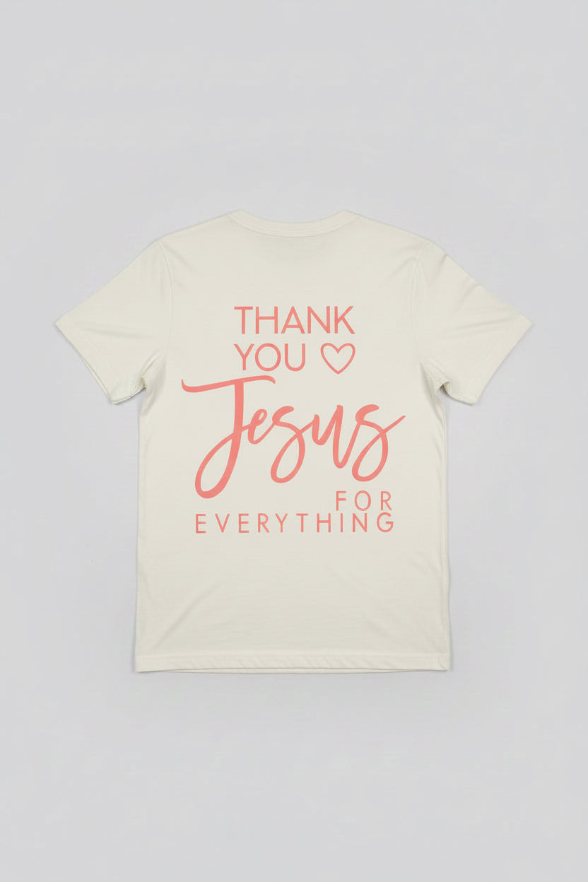 TYJ “Thank You Jesus” Faith Graphic Tee