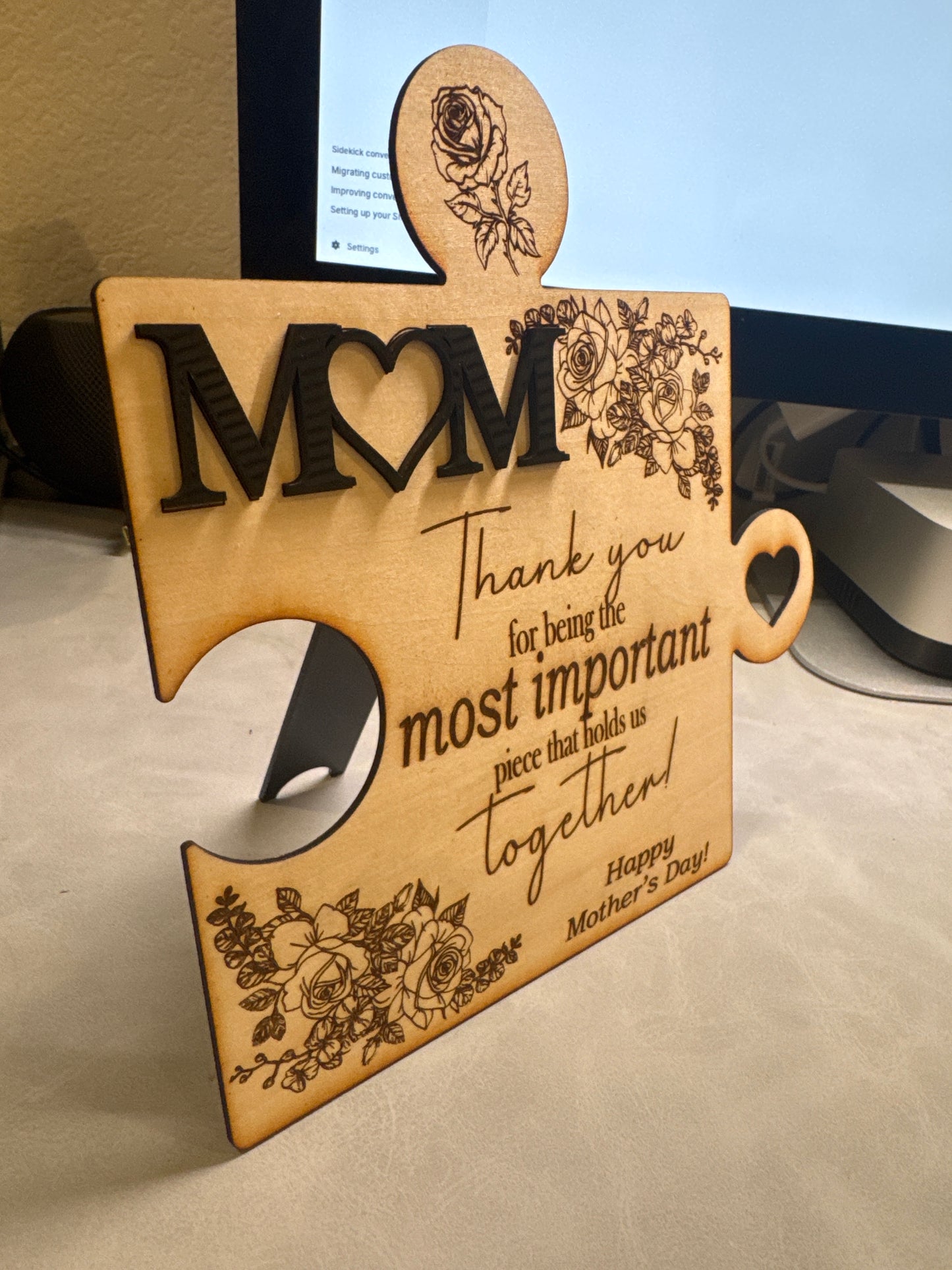 Mom Appreciation Puzzle Piece