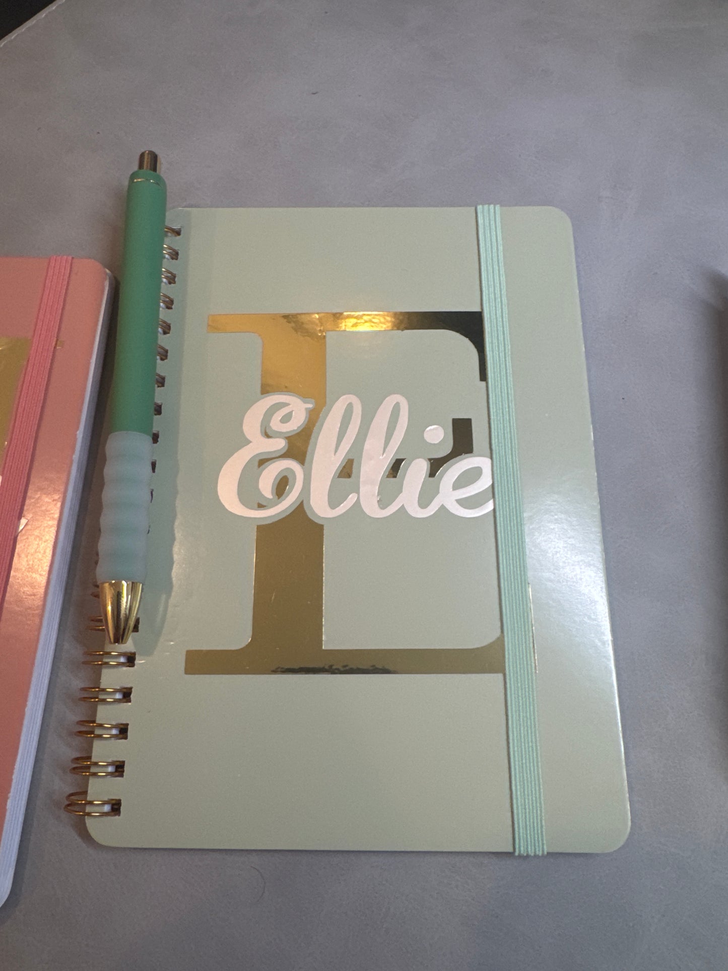 Personalized Monogram Notebook & Pen Set