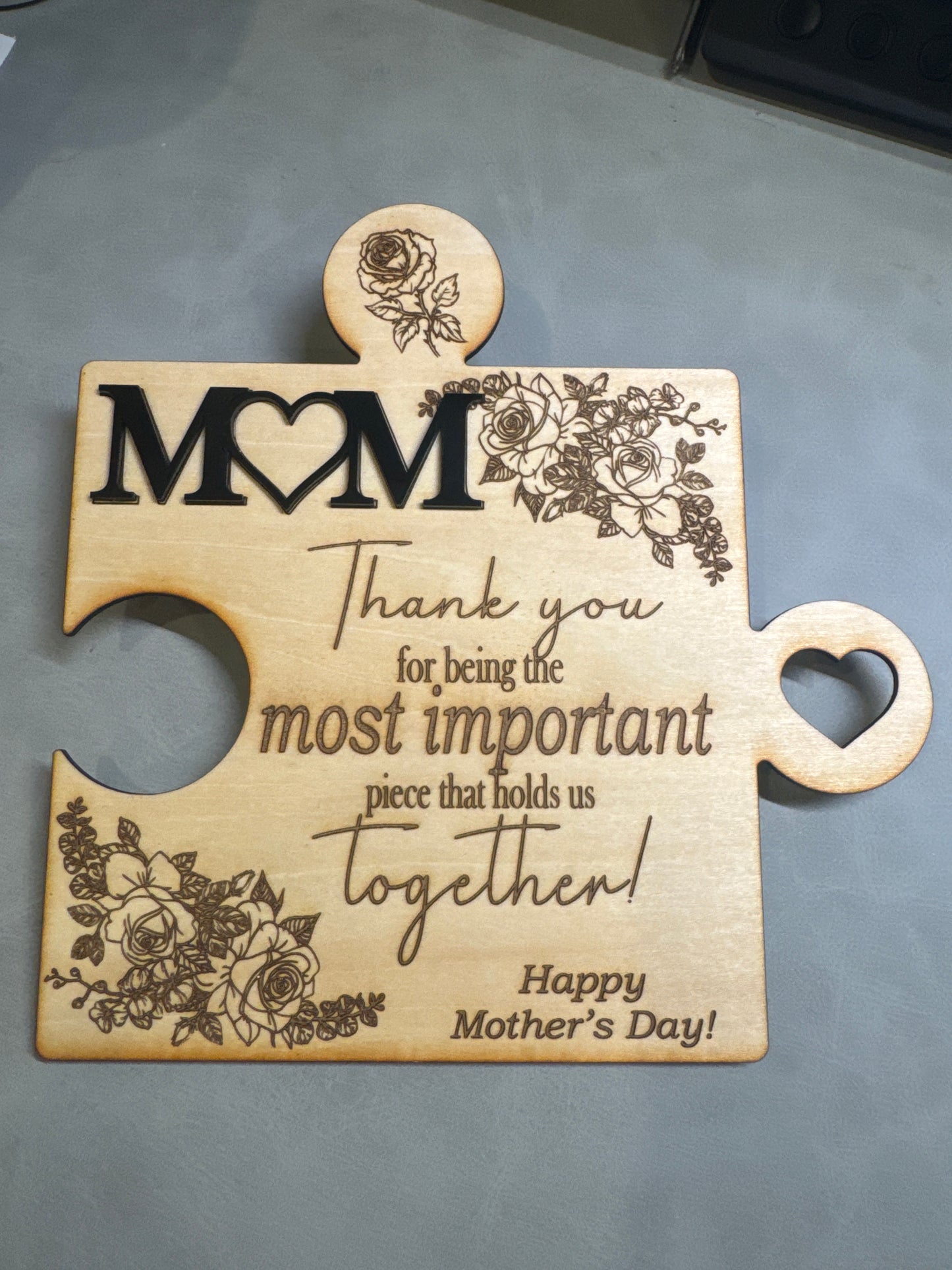 Mom Appreciation Puzzle Piece
