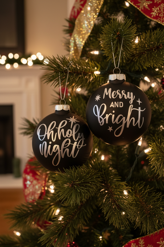 Custom Christmas Ornaments holiday lifestyle photo