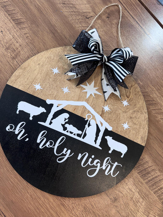 Oh Holy Night Sign