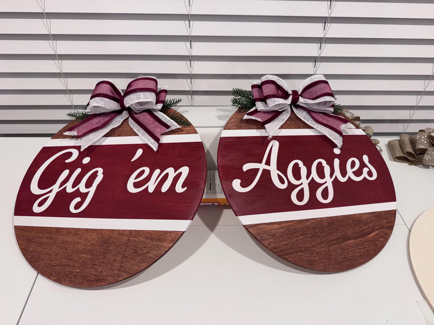 Texas Aggie Door Signs