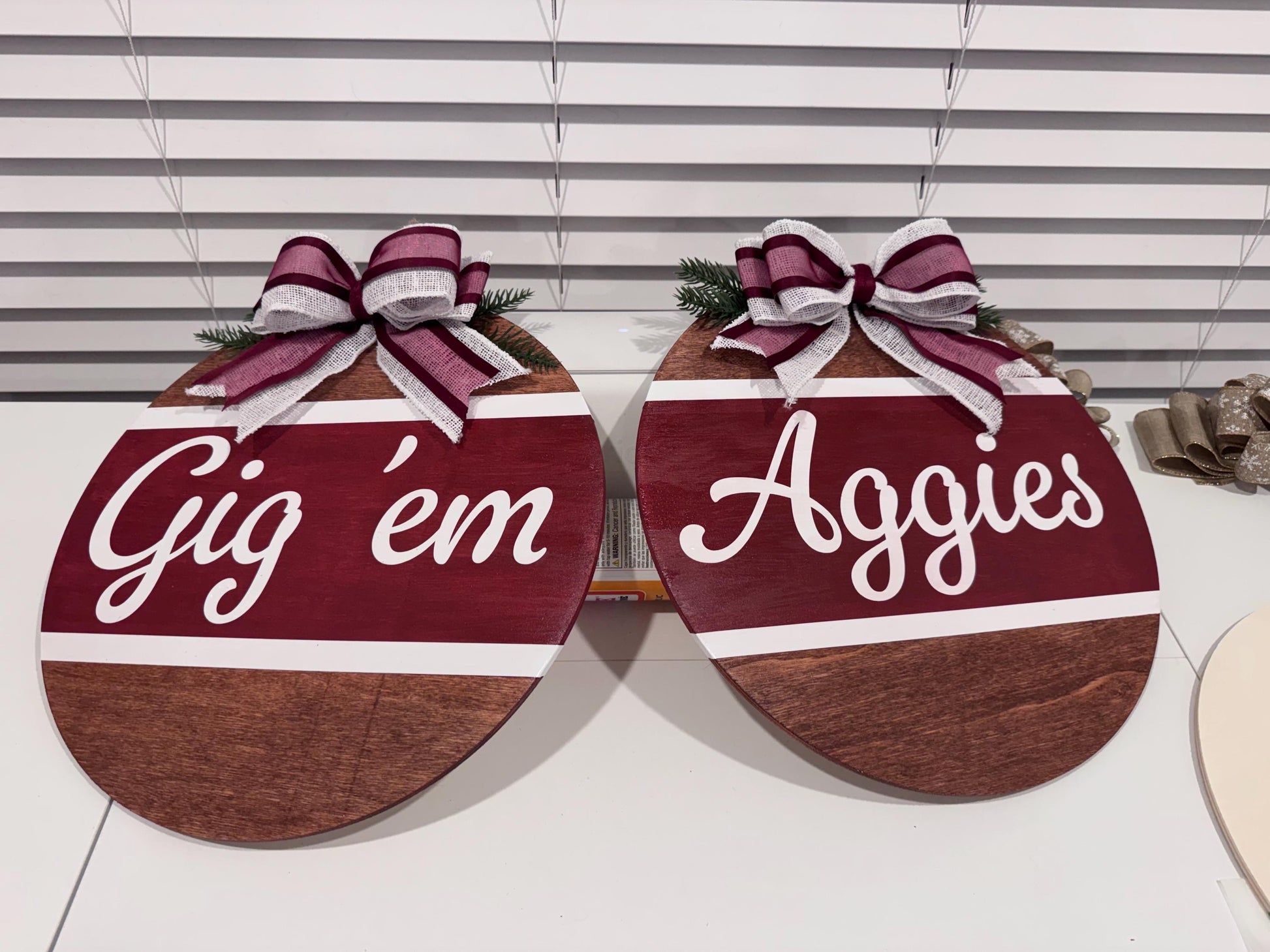Texas Aggie Door Signs