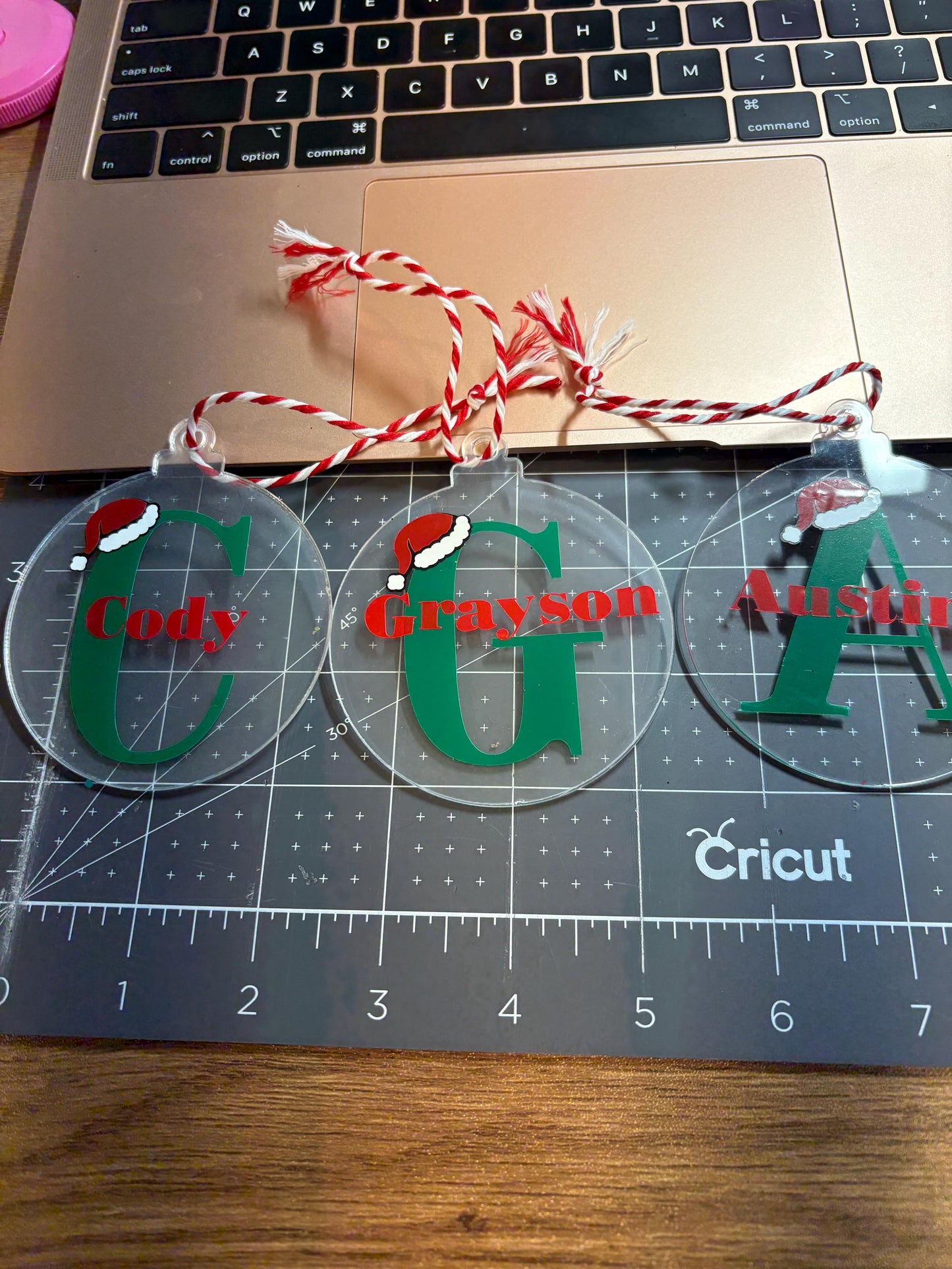 Custom Name Ornaments