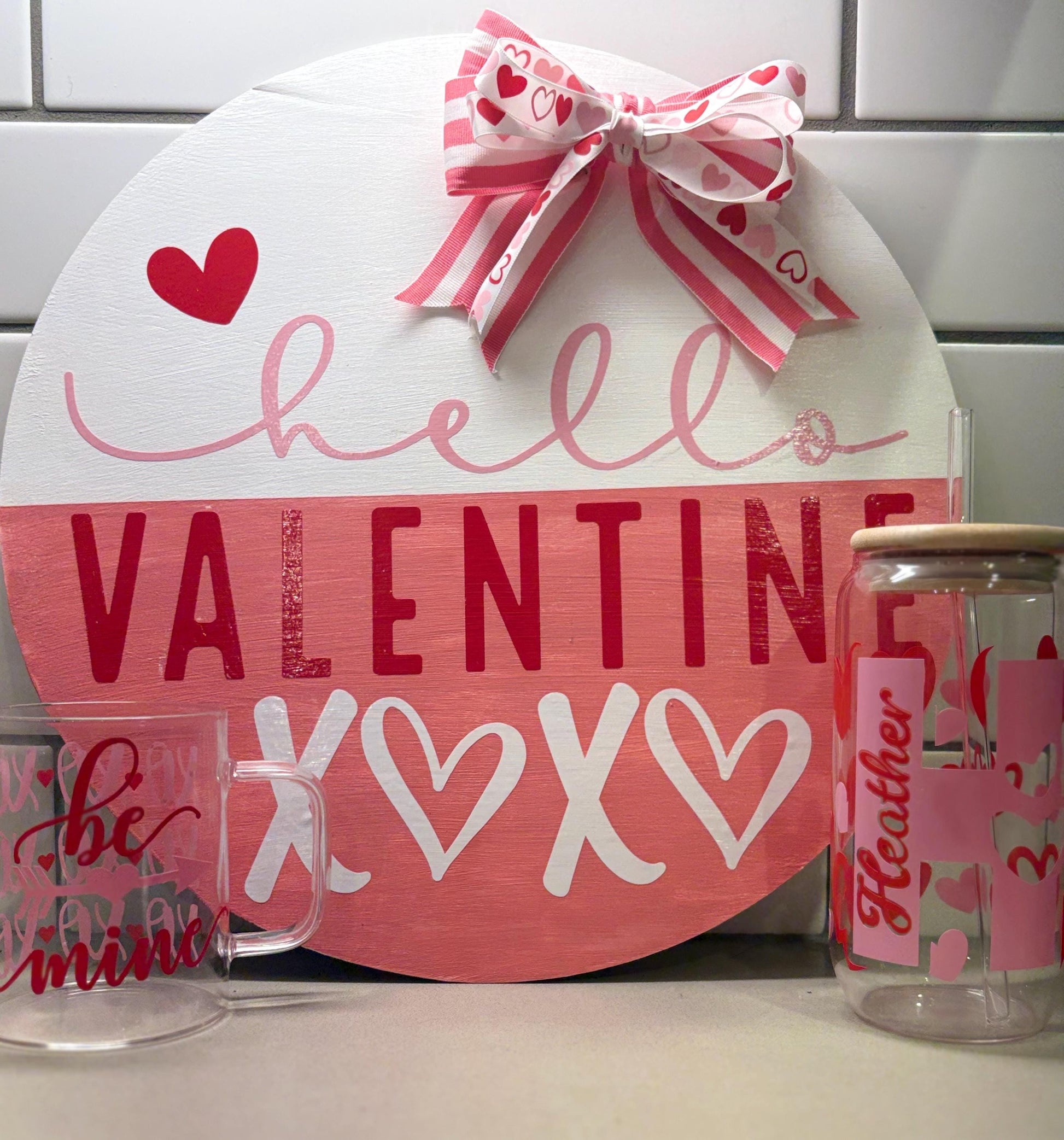 Custom Valentine’s gifts and decor