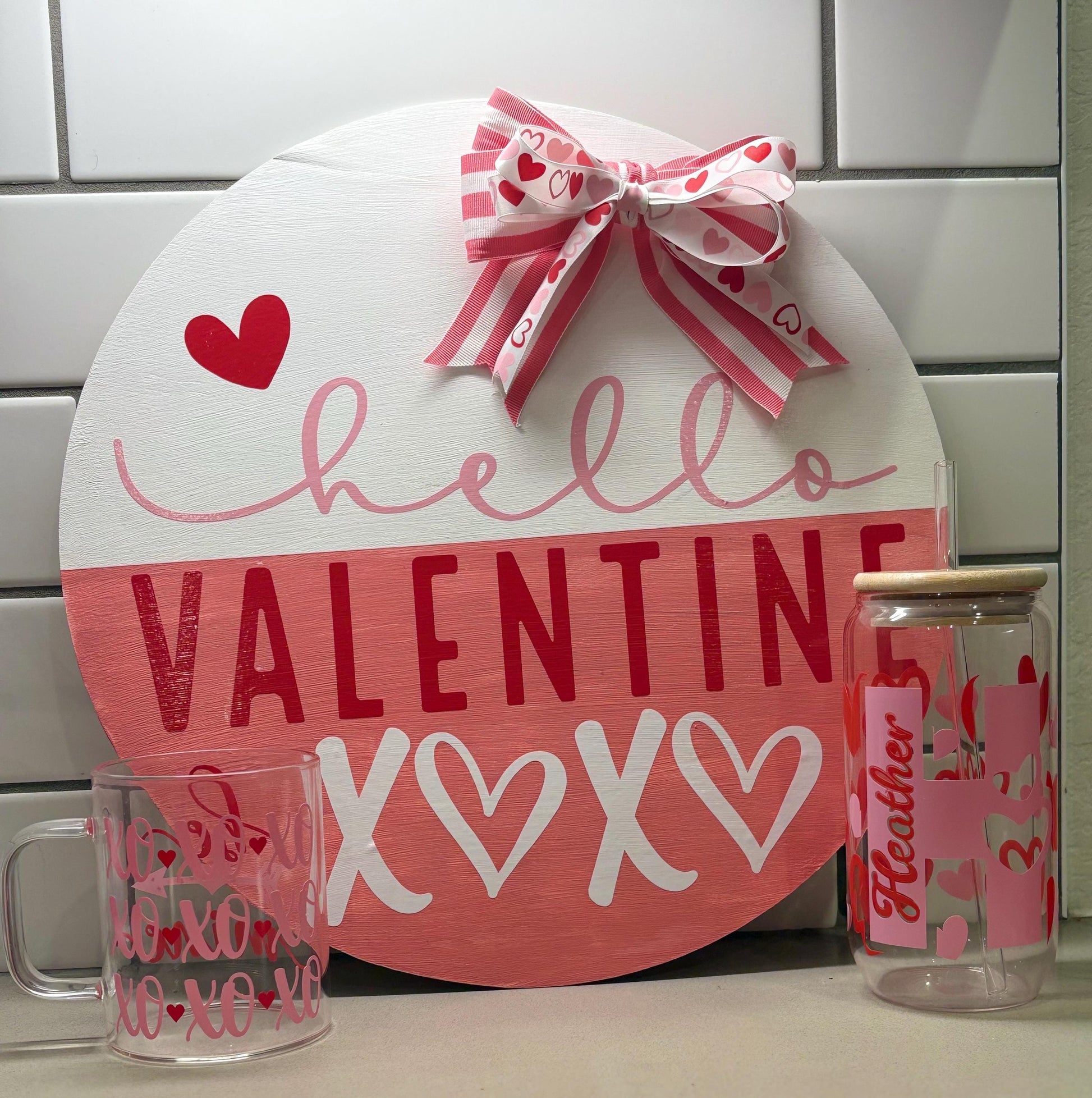 Custom Valentine’s gifts and decor