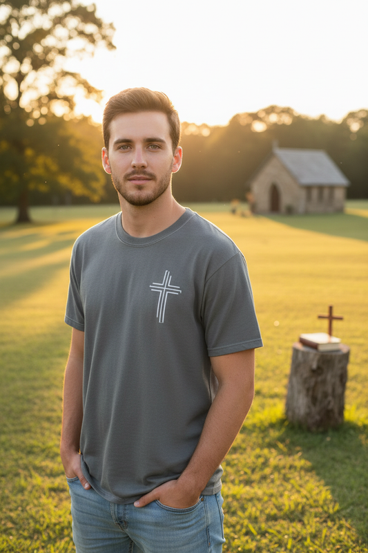 Seek God First Shirt lifestyle photo